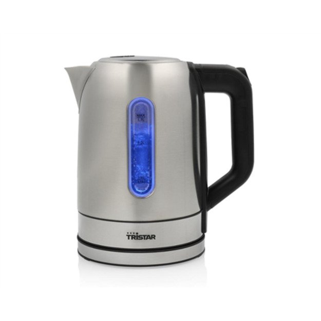 Tristar | Kettle | WK-1344 | Electric | 2200 W | 1.7 L | Stainless steel | 360&deg; rotational base | Silver