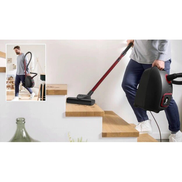 Bosch Serie 4 BGB41POW1 850 W black bagged vacuum cleaner 3