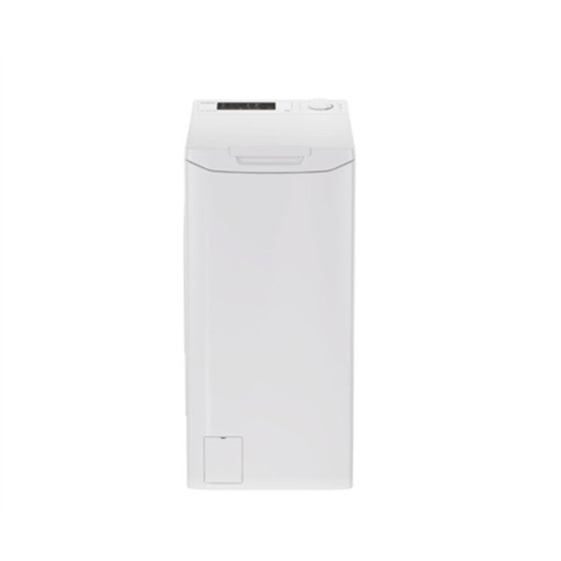 Candy Washing Machine | TCA283D2-S | Energy efficiency class D | Top loading | Washing capacity 8 kg | 1200 RPM | Depth 60 cm |