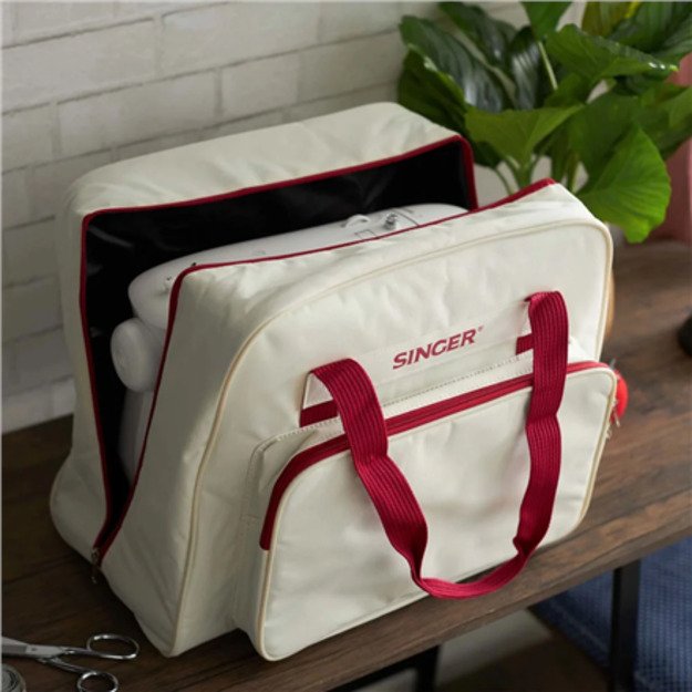 Singer Universal Carry Case, 25010000204 | Cream/Red 1