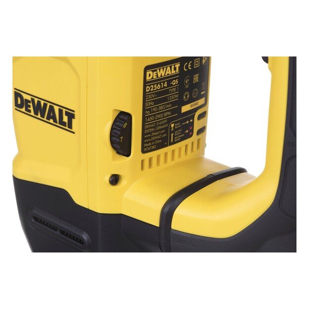 DeWALT D25614K-QS rotary hammer SDS Max 2900 RPM 1350 W 3