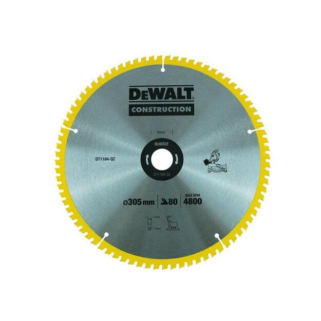 Dewalt Circular Saw Blade 305x30 mm 80 A
