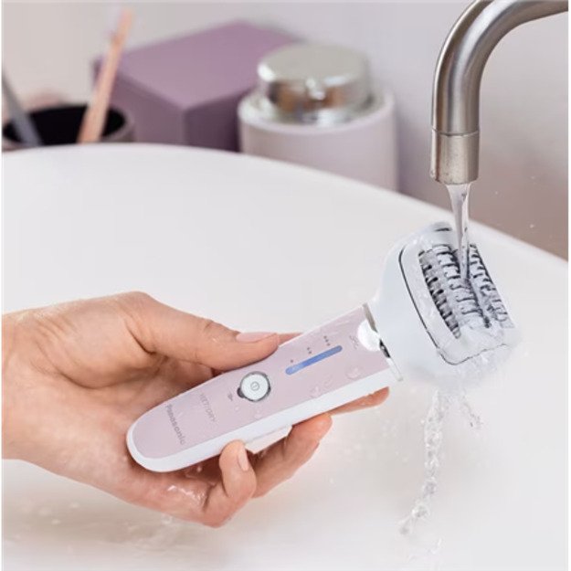Panasonic | Epilator | ES-EY80-P503 | Operating time (max) 30 min | Number of power levels 3 | Wet & Dry | White/Pink 3