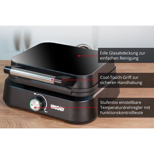 Unold Belgian Waffle Iron Brussels 9