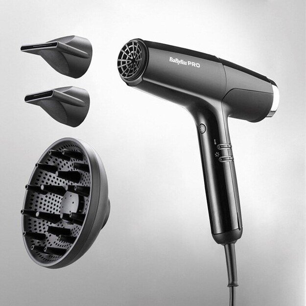 BaByliss Falco BAB8550BE Hair Dryer 2000 W Black 7
