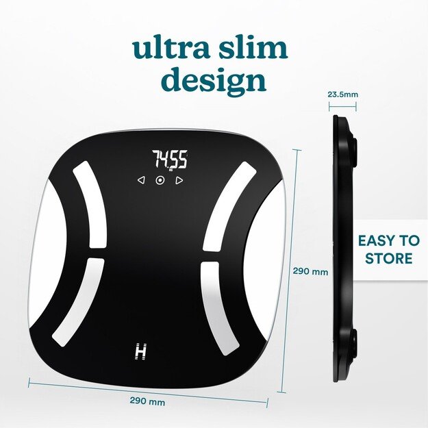 Homedics SCL-BC145-BK3R Essentials Body Analyser Scale 3