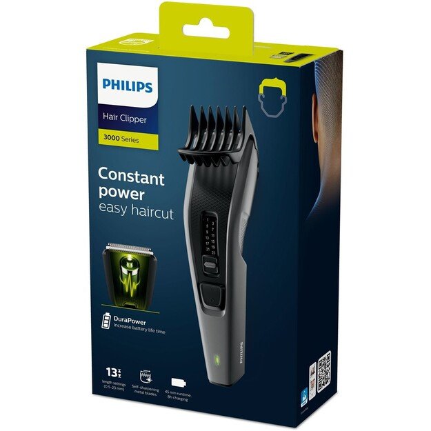 Philips HAIRCLIPPER Series 3000 Self-sharpening metal blades Hair clipper 1