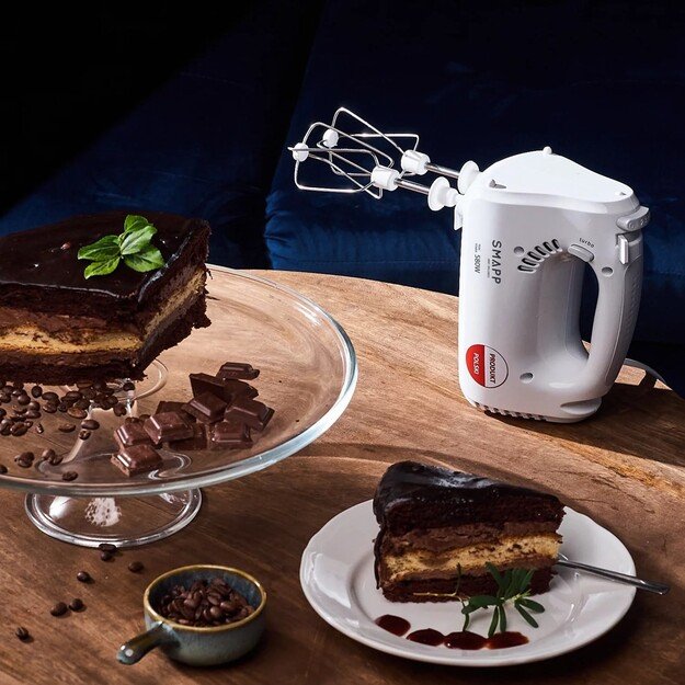 Rankinis plaktuvas 451.4 SMAPP baltas 6