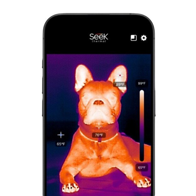 Seek Thermal LQ-ABAX thermal imaging camera Black 320 x 240 pixels 3