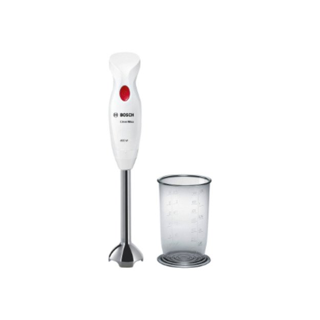 Bosch MSM24100 blender Immersion blender 400 W Stainless steel, White