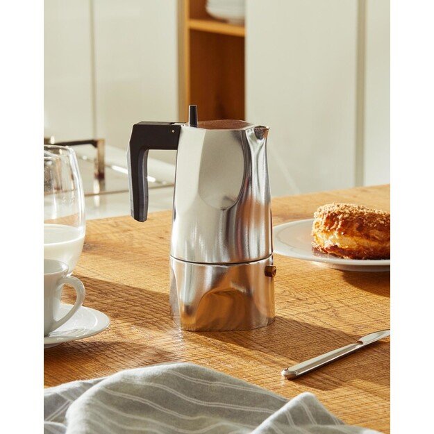 Alessi MT18/3 manual coffee maker Moka pot Aluminium