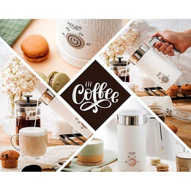 Adler | Milk frother | AD 4494 | 500 W | Milk frother | White 7