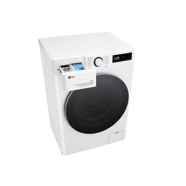 LG Washing machine with dryer | F2DR508S1W | Energy efficiency class A-10%