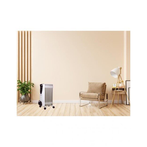 7 sekcijų tepalinis radijatorius Jocca 2204 pilkas 1