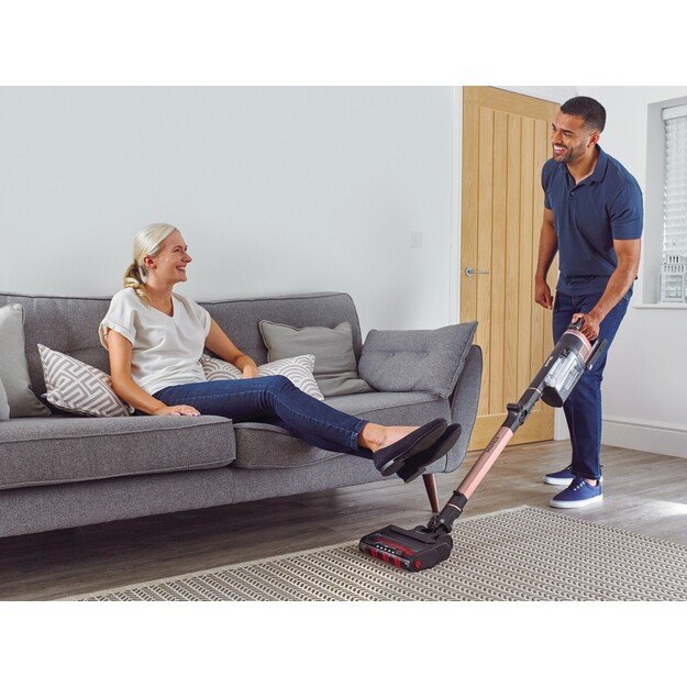 Shark Stratos 2-in-1 stick vacuum Battery Dry Bagless Black, Peach 22