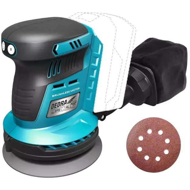 DEDRA DED7062 angle grinder 2