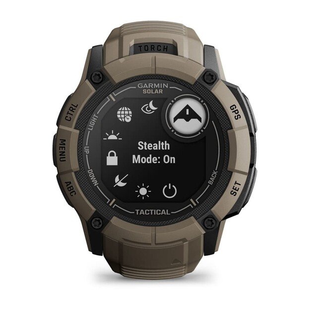 Garmin Instinct 2X Solar Tactical Edition 2.79 cm (1.1 ) MIP 50 mm Digital 176 x 176 pixels Touchscreen Green GPS (satellite) 5