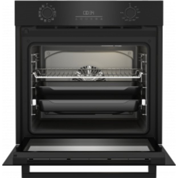 BEKO Oven | BBIR17300BCS | 72 L | Electric | Catalytic | Mechanical control | Height 59.5 cm | Width 59.4 cm | Black