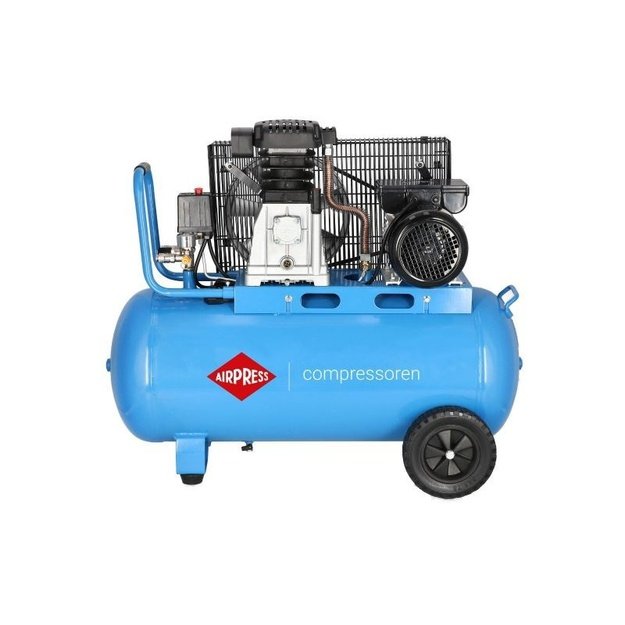 AIRPRESS DOUBLE BARREL OIL COMPRESSOR HL 340/90