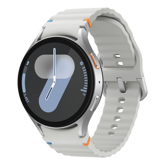 Samsung Galaxy Watch7 3.81 cm (1.5 ) AMOLED 44 mm Digital 480 x 480 pixels Touchscreen Silver Wi-Fi GPS (satellite)