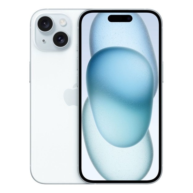 Apple iPhone 15 15.5 cm (6.1 ) Dual SIM iOS 17 5G USB Type-C 128 GB Blue
