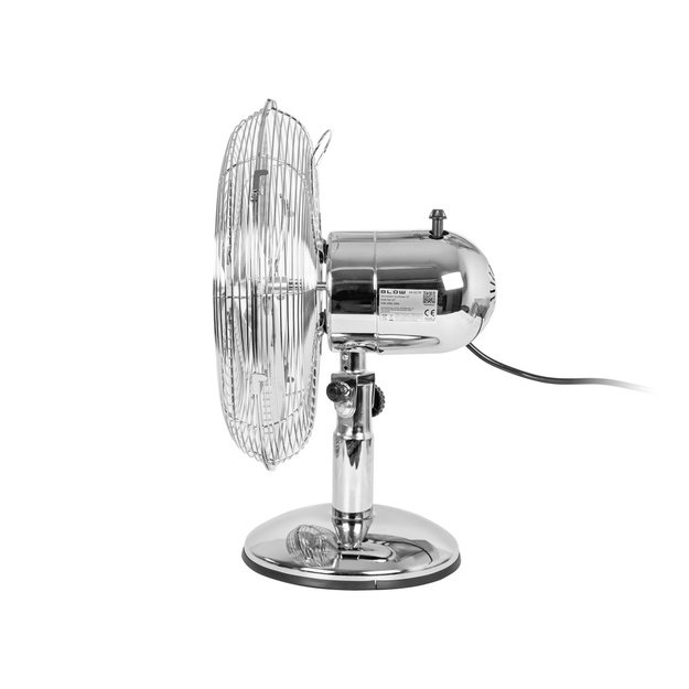 BLOW 12 /30cm 50W Silver Metal Desk Fan