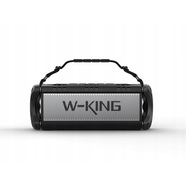 Belaidė &bdquo;Bluetooth&ldquo; kolonėlė W-KING D8, juoda ir sidabrinė