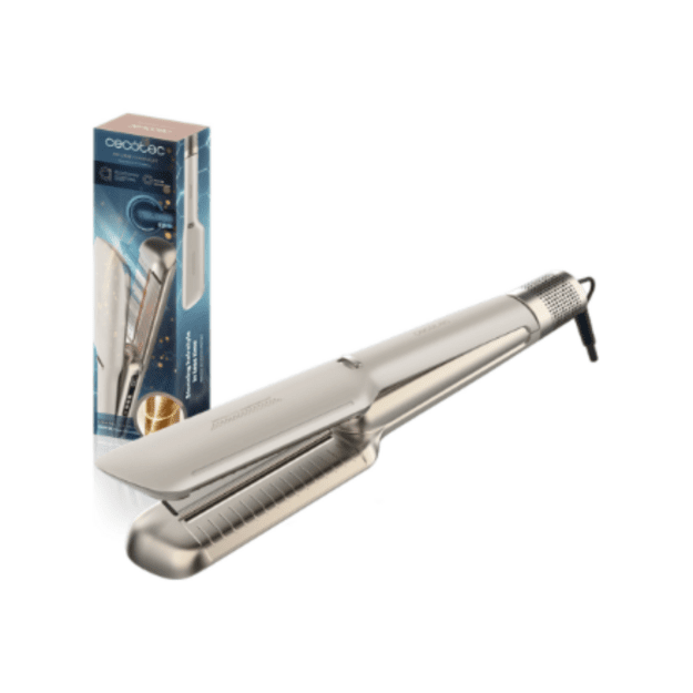 Cecotec Hair Straightener | Air Lisse Champagne | Ceramic heating system | Ionic function | Temperature (max) 230 &deg;C | Temperat
