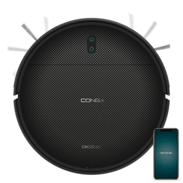 Cecotec Robot Vacuum Cleaner | Conga M10 Advance | Operating time (max) 150 min | Dry | Lithium-ion | 2000 mAh | Black | 3000 Pa