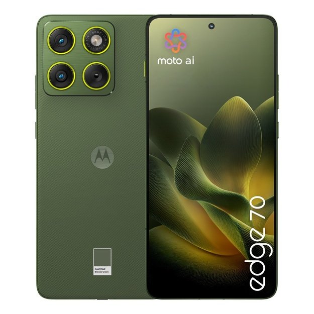 Motorola edge 70 17 cm (6.7 ) Dual SIM Android 16.0 5G USB Type-C 12 GB 512 GB 4800 mAh Green