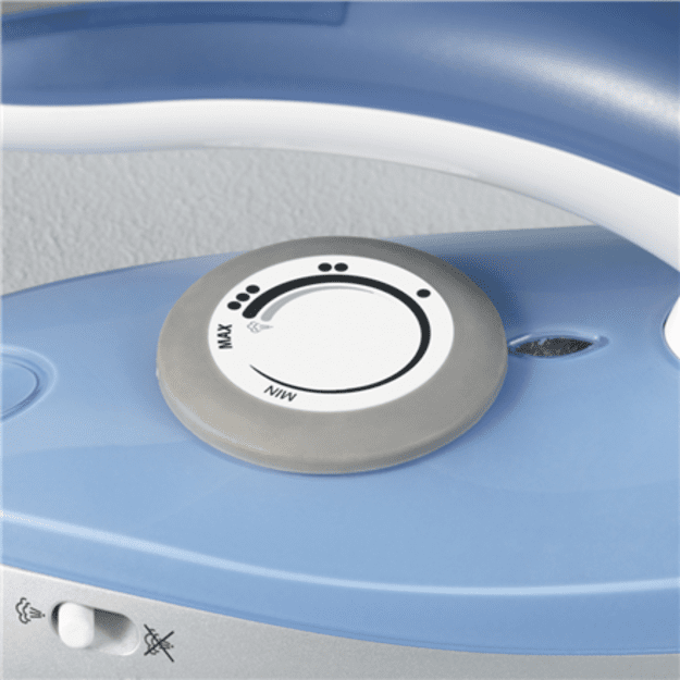 Severin BA 3234 iron Dry & Steam iron Stainless Steel soleplate 1000 W Blue, Silver