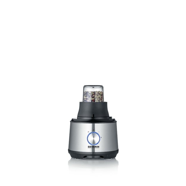 Severin KM 3892 food processor 1200 W 1.5 L Black, Stainless steel, Transparent