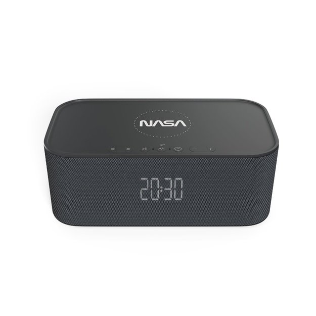 NASA SPC800  Bluetooth Speaker/ Alarm Clock/ Wireless Charger