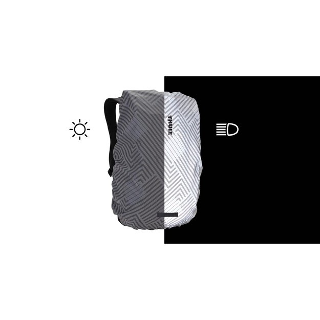 Thule 5409 universal backpack rain cover silver