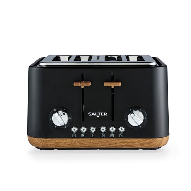 Salter EK5823BLKVDE Toronto  4-Slice Toaster