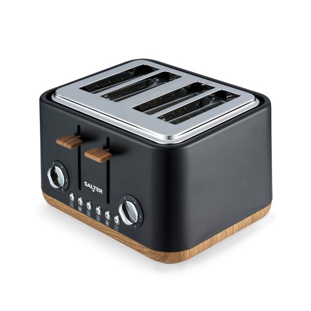 Salter EK5823BLKVDE Toronto  4-Slice Toaster