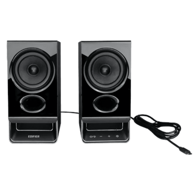 Edifier USB-Powered Speaker | R20BT | 2.5 W + 2.5 W | Bluetooth | Wireless connection | Black