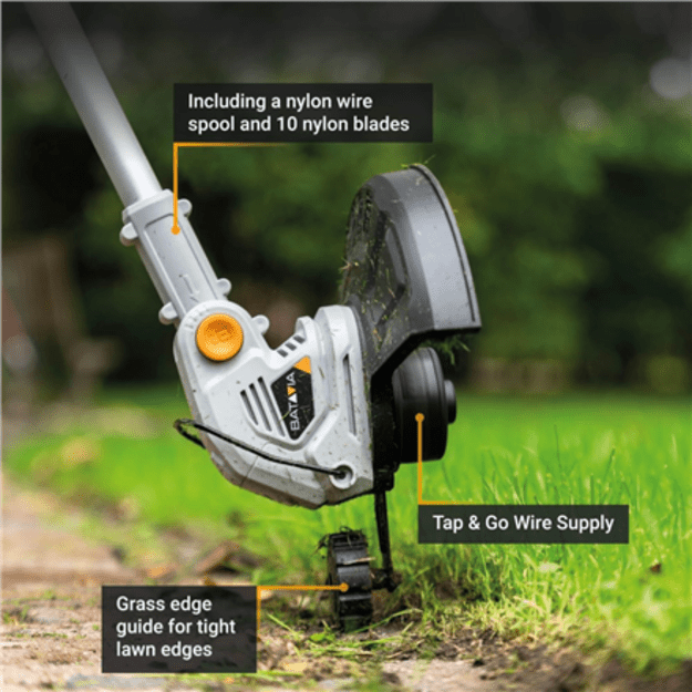 Batavia 18V grass trimmer 250 mm 2-in-1 string and blade trimmer
