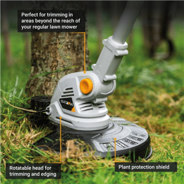 Batavia 18V grass trimmer 250 mm 2-in-1 string and blade trimmer