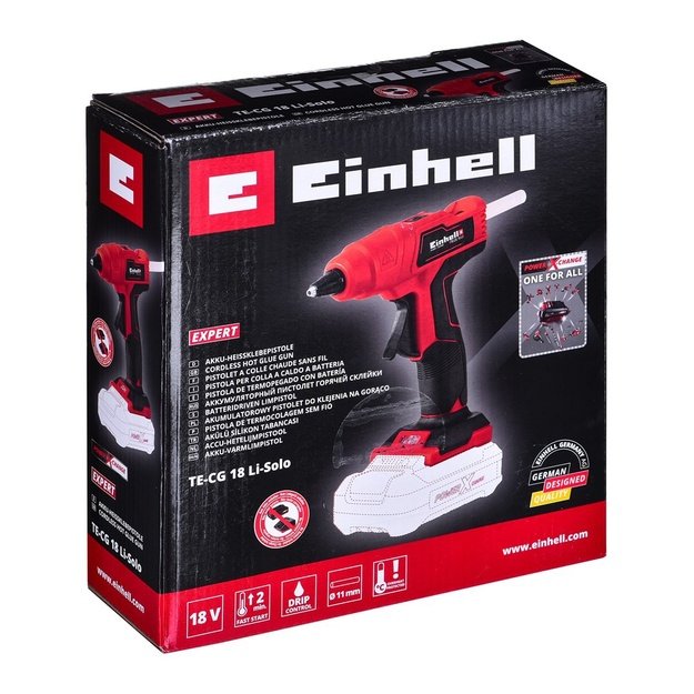 Einhell 4522200 hot glue gun/pen Black, Red