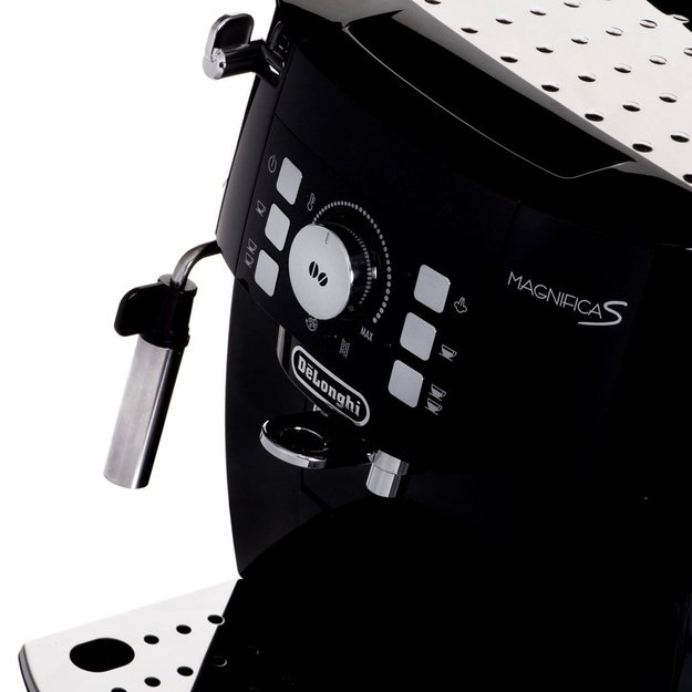 Delonghi | Coffee Maker | Magnifica S | Pump pressure 14 bar | Built-in milk frother | Fully automatic | Black | 1450 W