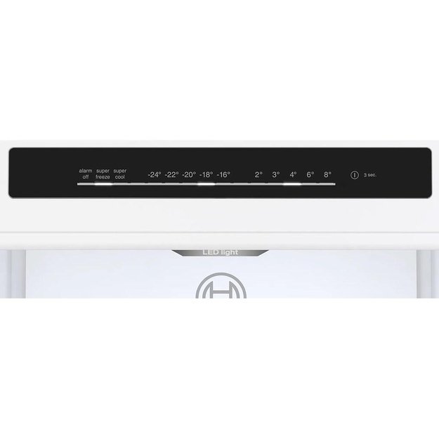 Bosch Serie 4 KGN362WDF fridge-freezer Freestanding 321 L D White