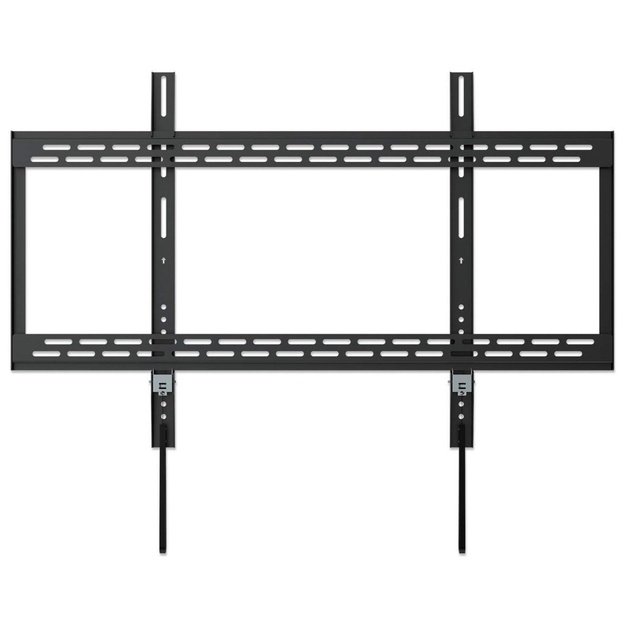 Manhattan TV & Monitor Mount, Wall, Fixed, 1 screen, Screen Sizes: 60-100 , Black, VESA 200x200 to 900x600mm, Max 100kg, LFD,