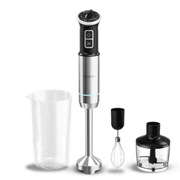 Cecotec Hand blender | Power Neutron 1100MAX Cream&Crush | Hand Blender | 1100 W | Number of speeds Adjustable | Turbo mode | Ch