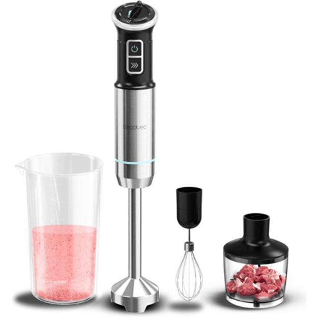 Cecotec Hand blender | Power Neutron 1100MAX Cream&Crush | Hand Blender | 1100 W | Number of speeds Adjustable | Turbo mode | Ch