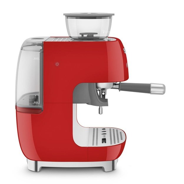 Smeg 50 s Style Espresso Coffee Machine EGF03RDEU Red