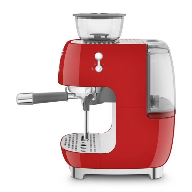 Smeg 50 s Style Espresso Coffee Machine EGF03RDEU Red