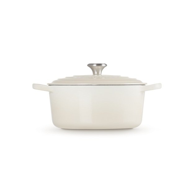 Le Creuset Signature Roaster round meringue 26cm