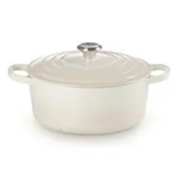 Le Creuset Signature Roaster round meringue 26cm