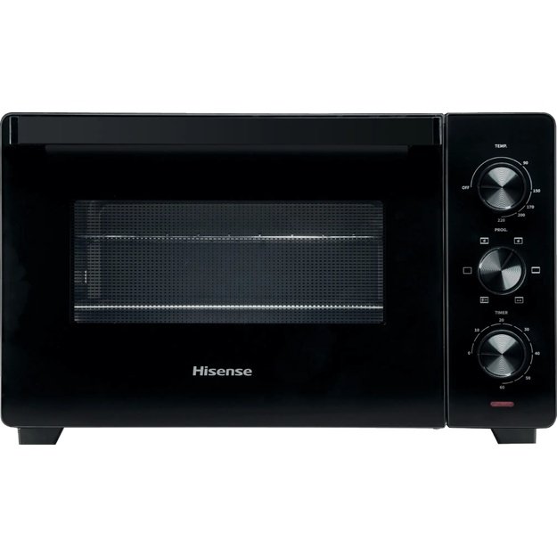 Mini orkaitė Hisense HOM30M, 30 L, 1600 W, juoda